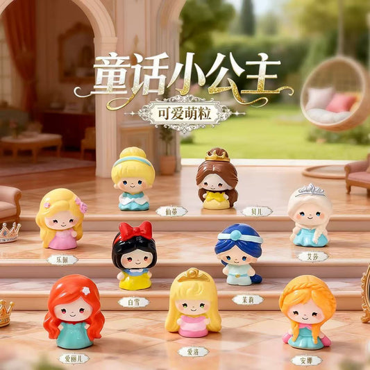 Fairy Tale Doll Series Cute Mini Figurines, Trendy Toys for Office Desktop Decor